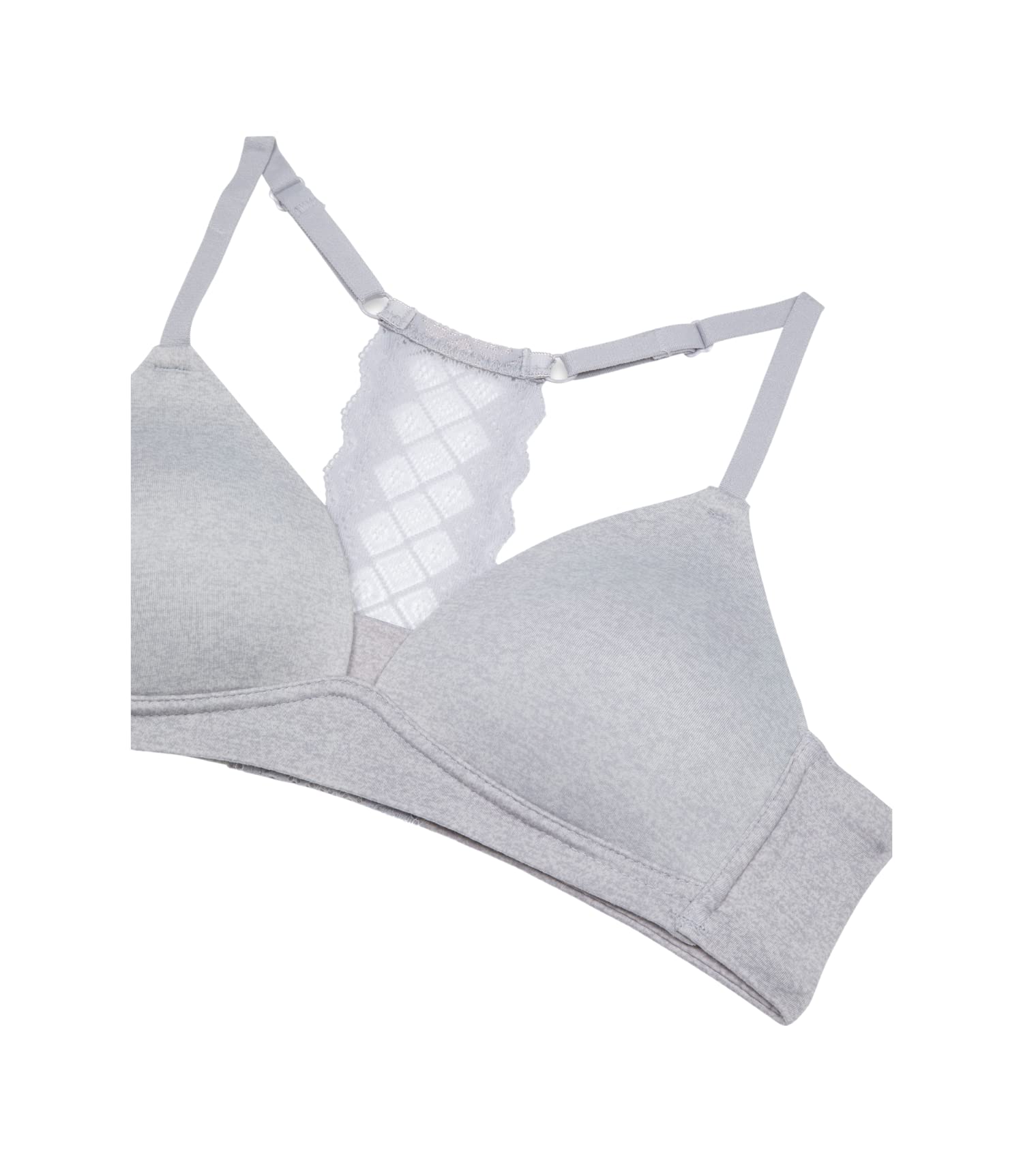 Maidenform Girls' Soft Comfort Lace Back Pullover Bra - Wireless Seamless Support for Teens - Perfect for School, Sports & Everyday Wear