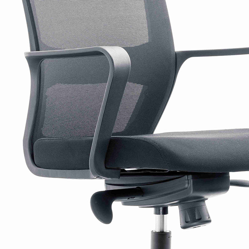 Premium Argo Executive Office Chair with Adjustable Headrest - Ergonomic High Back Desk Chair for Home & Office - Black - Ideal for Long Hours of Work & Gaming