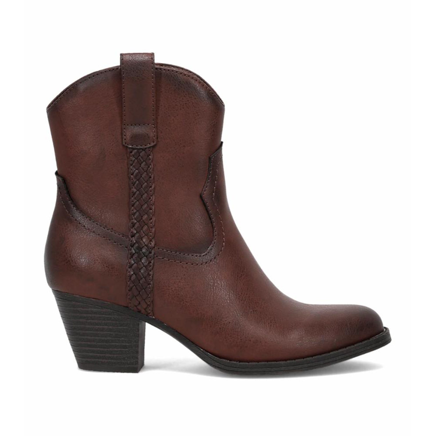 Frye Women's Daxx Brown Leather Boots - Comfortable Mid-Calf Booties for Women | Perfect for Casual Outfits, Work & Fall Fashion