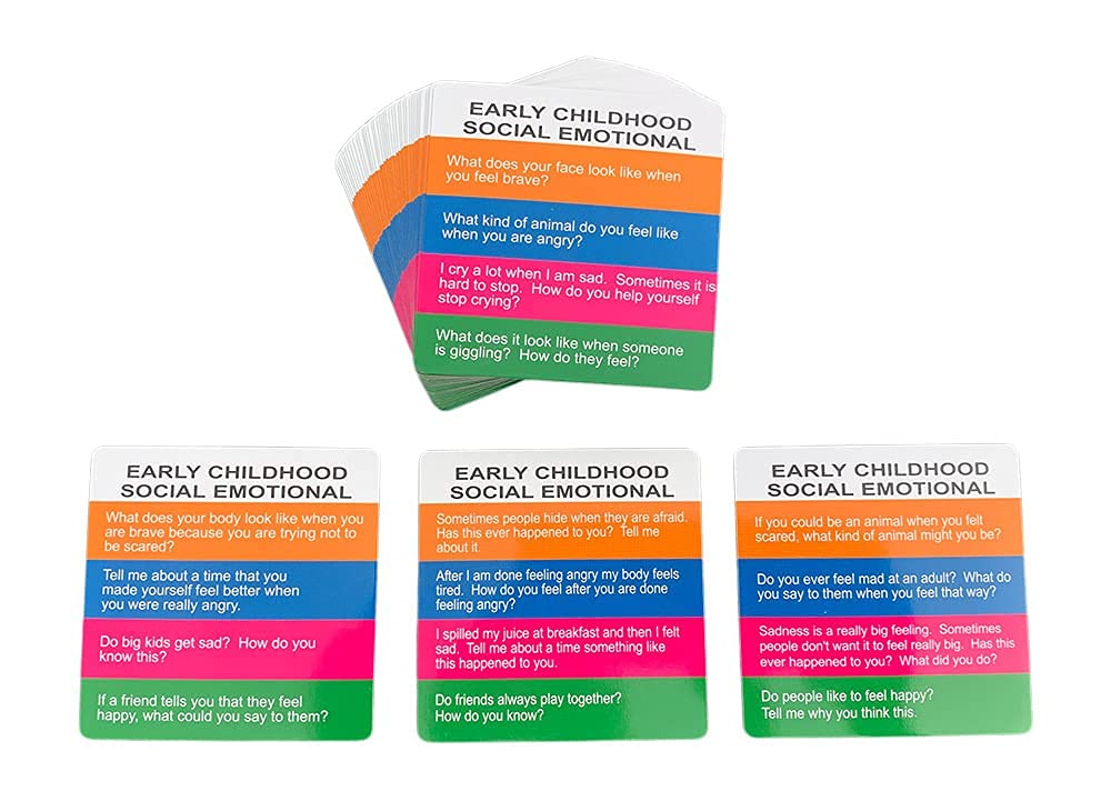 Totika Cube Six Deck Set - Self-Esteem & Social Skills Therapy Game for Kids & Teens - Perfect for Family Game Night, Classroom Activities & Counseling Sessions
