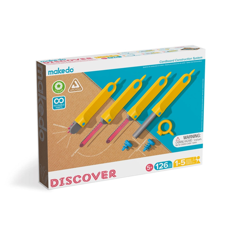 Make Do: Discover Kit - Creative DIY Crafting Kit for Kids & Adults | Perfect for STEM Learning, Art Projects & Family Bonding Activities