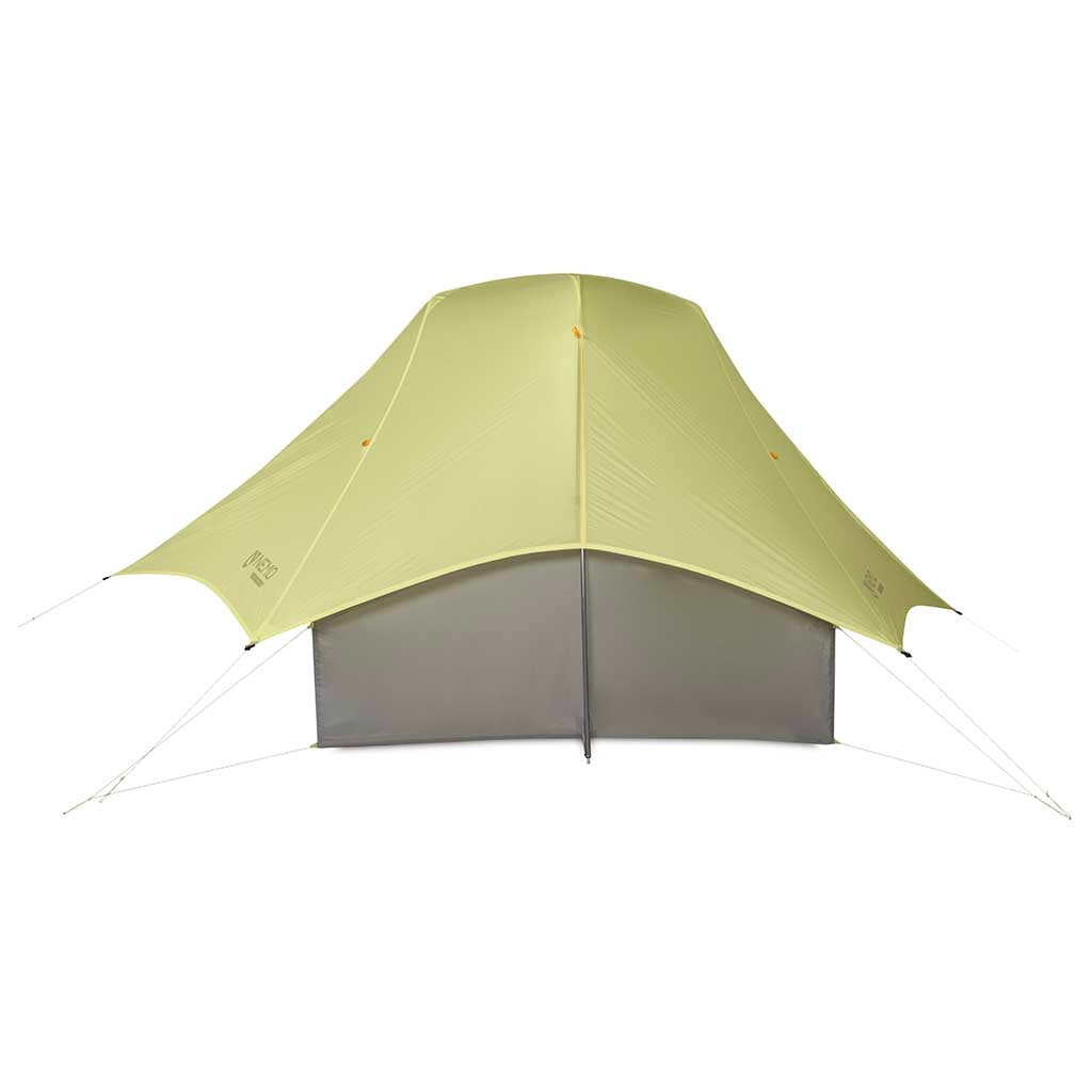 Mayfly Osmo 2P Tent - Lightweight Backpacking Tent for Camping & Hiking, Waterproof & Windproof, Citron Mango Color - Perfect for Outdoor Adventures & Family Camping Trips