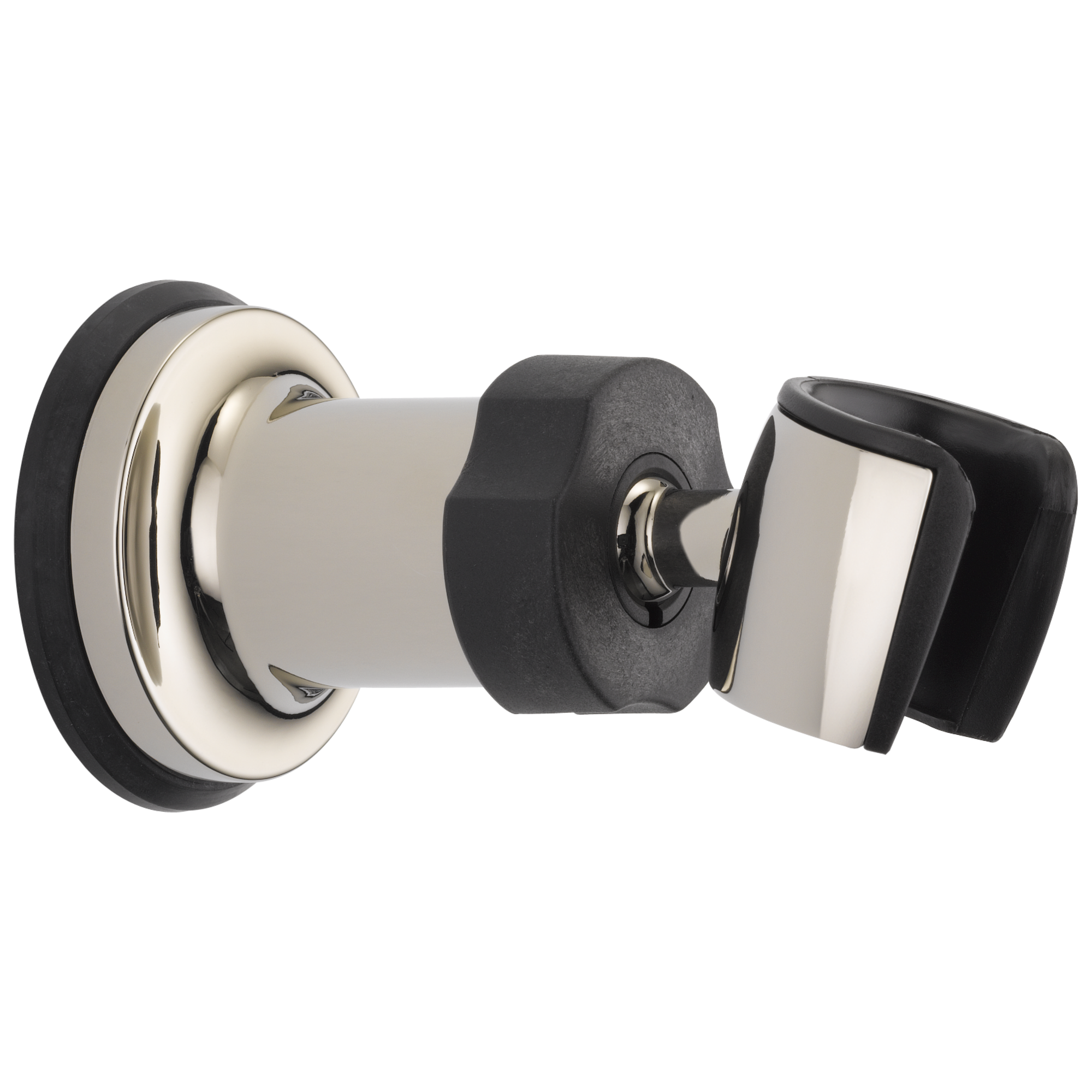Delta U4005 PN PK Adjustable Wall Mount for Hand Shower in Polished Nickel - Perfect for Bathroom, Shower, and Spa Installations