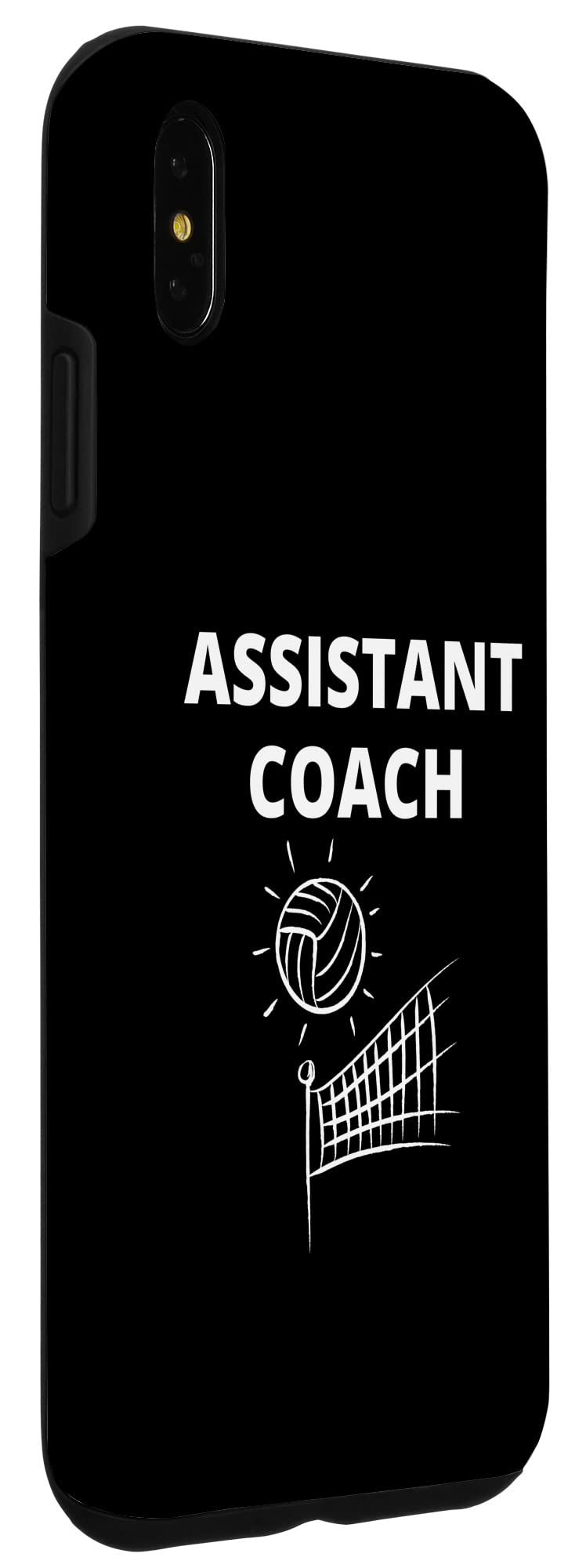 iPhone XS Max Case - Shockproof Volleyball Coach Accessory for Training & Games | Durable Phone Cover for Sports Enthusiasts & Coaches