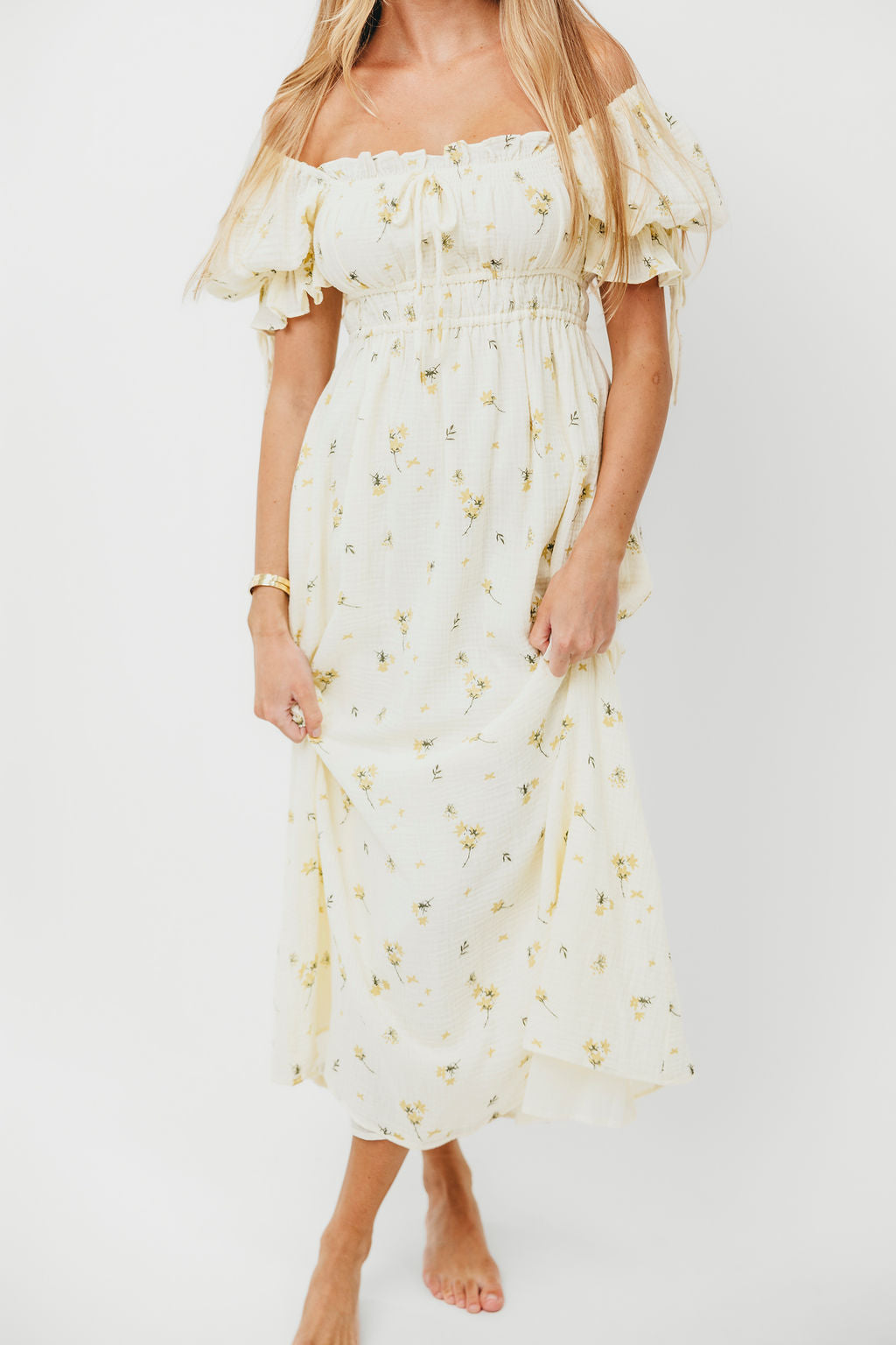 Savanna Steppe 100% Cotton Cream Dress - Bump Friendly Maternity & Inclusive Sizing (S-3XL) | Perfect for Pregnancy, Nursing, and Everyday Comfort Wear