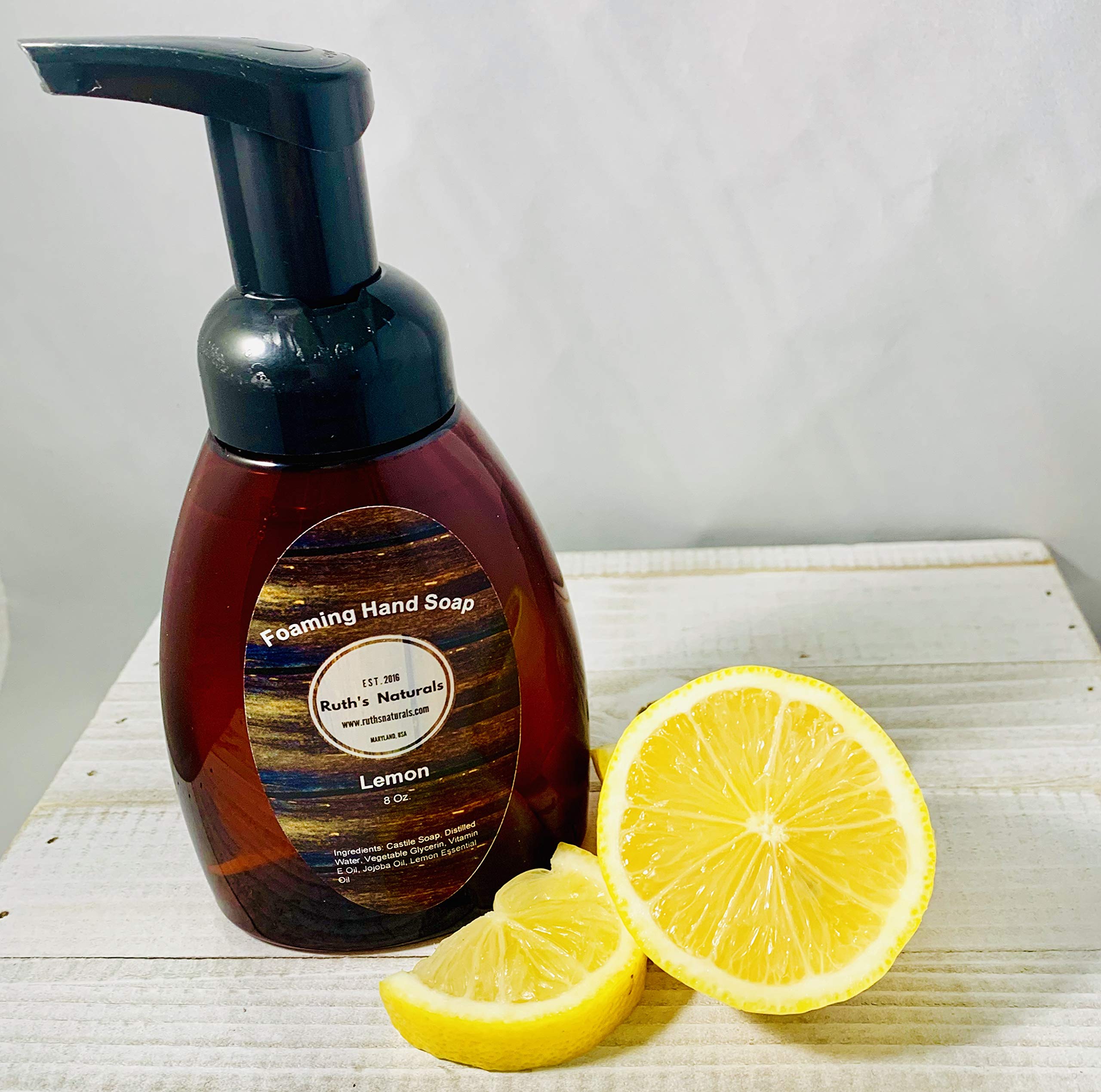Natural Foaming Hand Soap with Aloe Vera & Vitamin E - Moisturizing & Gentle for Dry Skin | Perfect for Kitchen, Bathroom & Office Use
