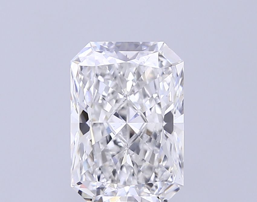 2.59 Carat F VS2 Radiant Lab Grown Diamond - Stunning Engagement Ring Center Stone for Bridal Jewelry & Anniversary Gifts