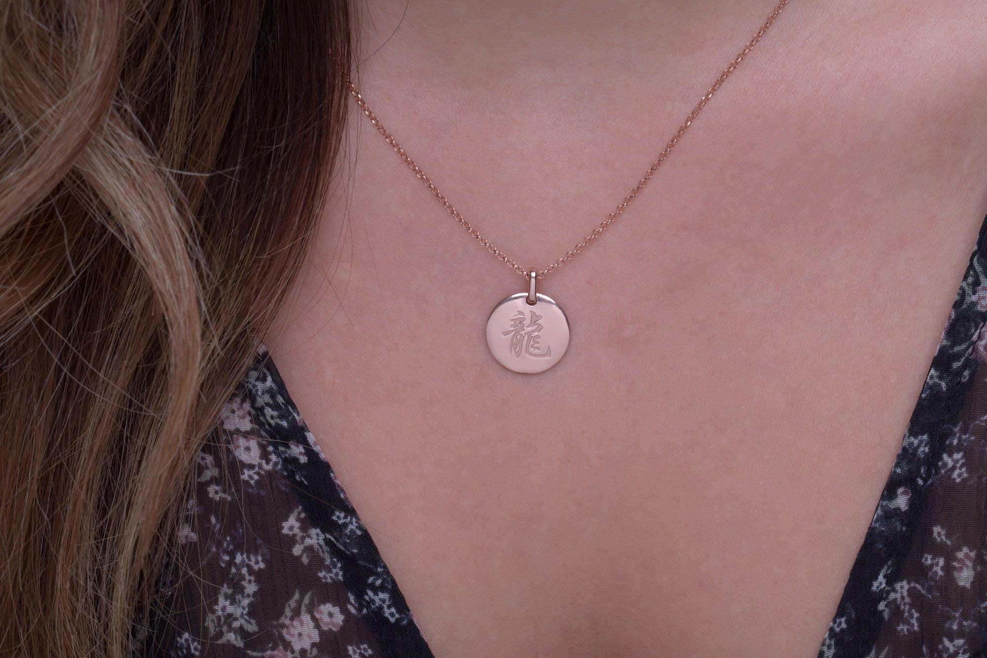 Elegant Chinese Zodiac Jewelry Box - 9K, 14K & 18K Solid Gold Necklace with Zodiac Charms - Perfect Birthday Gift for Women - Feng Shui Jewelry for Good Luck & Protection - Great for Special Occasions, Anniversaries & Chinese New Year Gifts