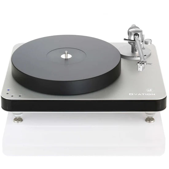 Clearaudio Ovation High-End Turntable - Premium Vinyl Record Player with Precision German Engineering for Audiophiles - Perfect for Home Audio Systems & Music Listening Rooms