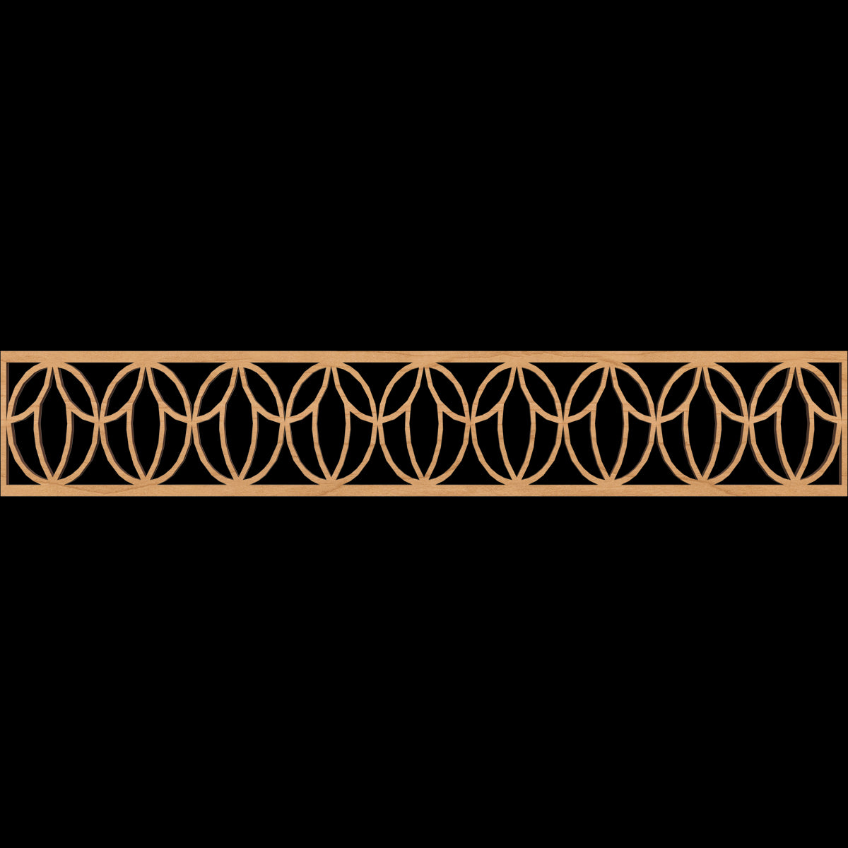Shoshoni Fretwork Moulding - Handcrafted Wooden Wall Decor for Home & Office - Perfect for Living Room, Bedroom, and Office Decorations