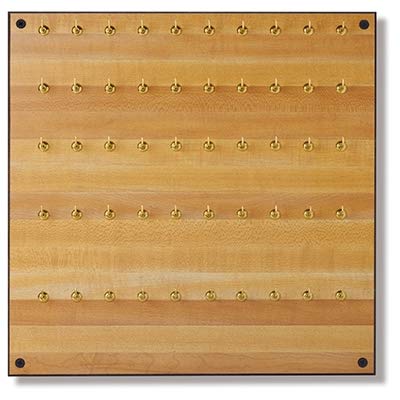 X-Ray Marker Wall Boards with 20 Hooks - Durable Formica Material for Radiology & Medical Imaging Organization - Perfect for Hospitals, Clinics, and Diagnostic Labs