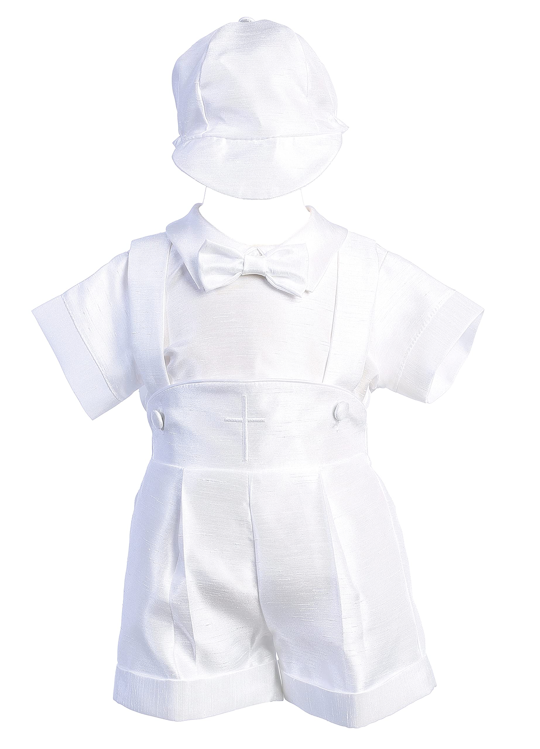 Baby Boy Baptism Outfits - Christening Gown & Vest Set for Infant Boys | Ropa de Bautizo para Niño | Perfect for Church Ceremonies & Special Occasions