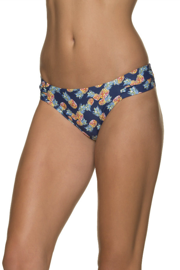 Pineapple Print Tab Side Hipster Panties - Cute & Comfortable Women's Underwear for Everyday Wear & Casual Outfits