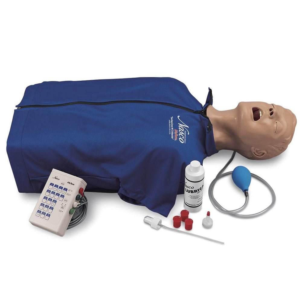 Premium CRiSis™ Torso Manikin for CPR Training - High-Quality Medical Practice Dummy for First Aid & Emergency Response Scenarios