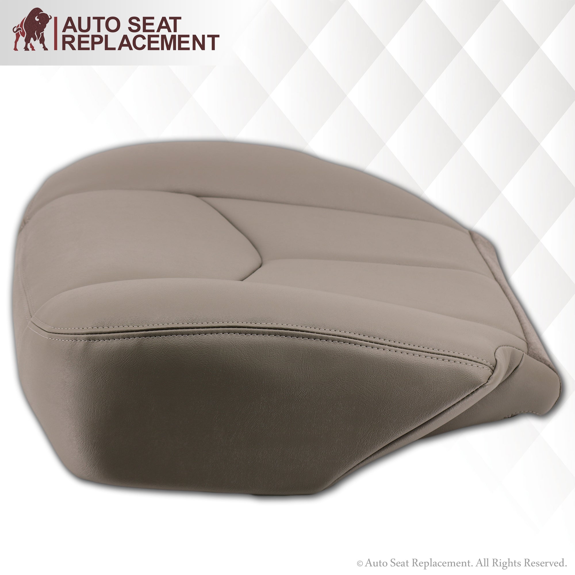 2003-2007 Chevy Tahoe & Suburban Custom Fit Seat Covers - Light Gray Fabric, Universal Car Seat Protector for SUV - Perfect for Road Trips, Camping & Family Adventures