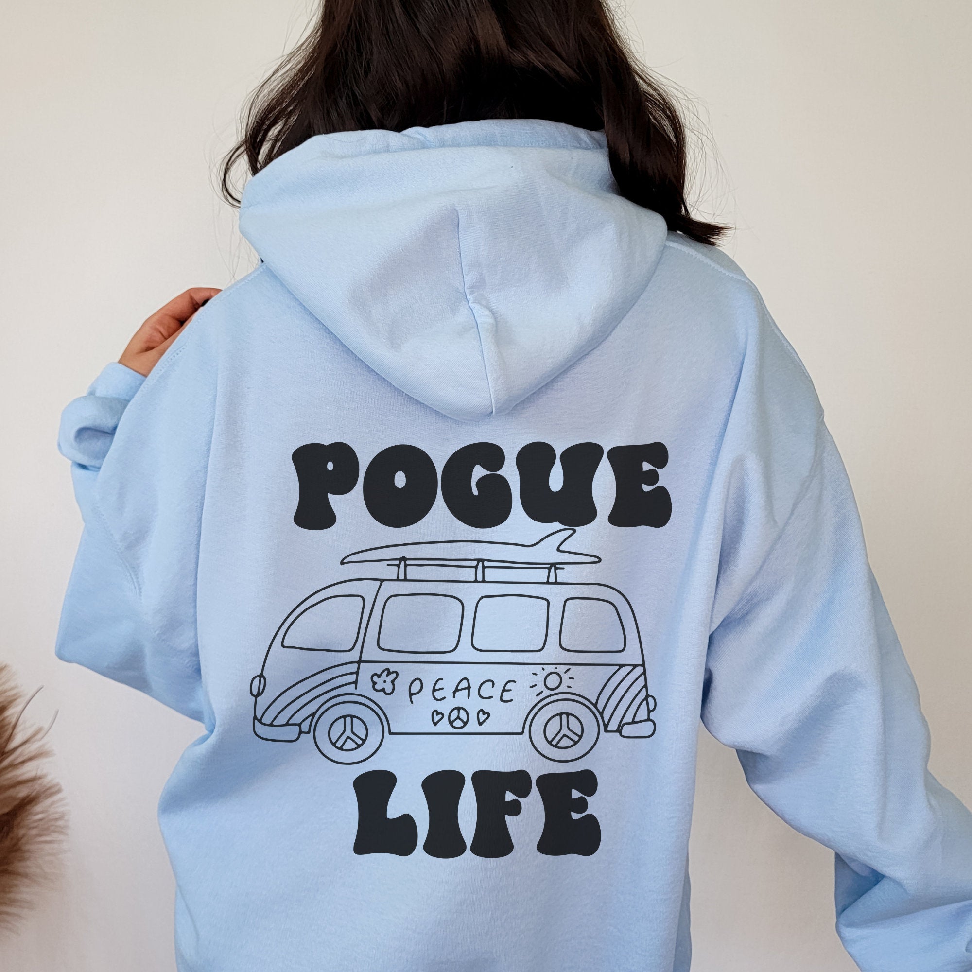Pogue Life Sweatshirt | Outer Banks Hoodie | John B & JJ Maybank Inspired | OBX North Carolina Gift | Casual Wear for Fans & Beach Lovers