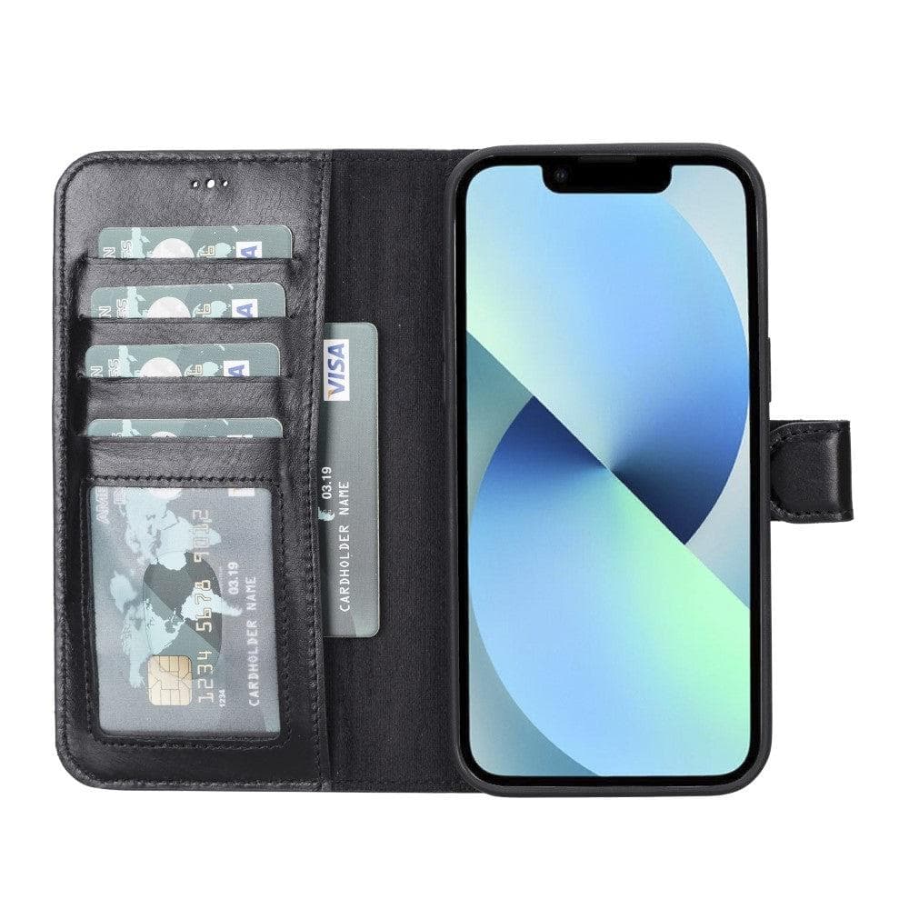 Premium Detachable Leather Wallet Case for iPhone 11 Series - Slim Protective Phone Cover with Card Slots | Perfect for Everyday Use, Travel & Business (Casper Brand)