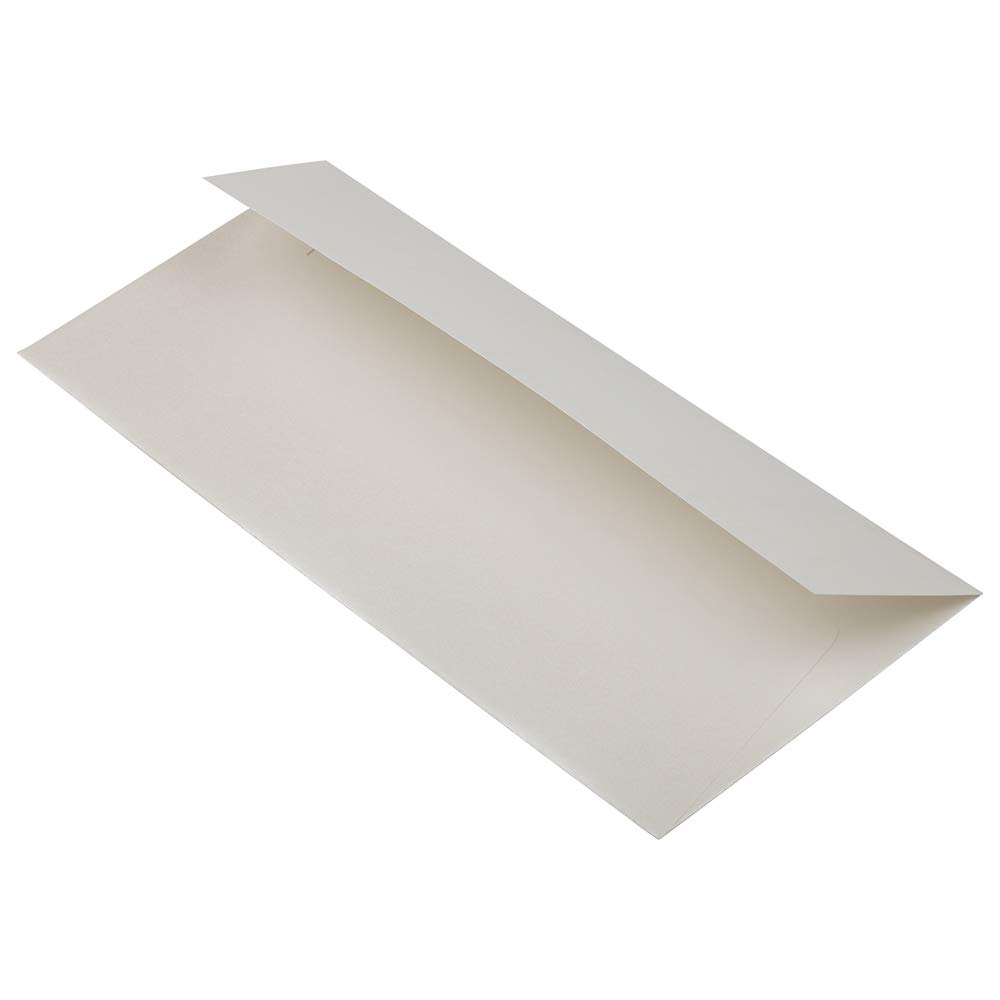 Premium Metallic Business Envelopes #10 Size 4 1/8 x 9 1/2 - Quartz Stardream Finish - 500 Pack Bulk Box for Office, Wedding Invitations & Professional Correspondence