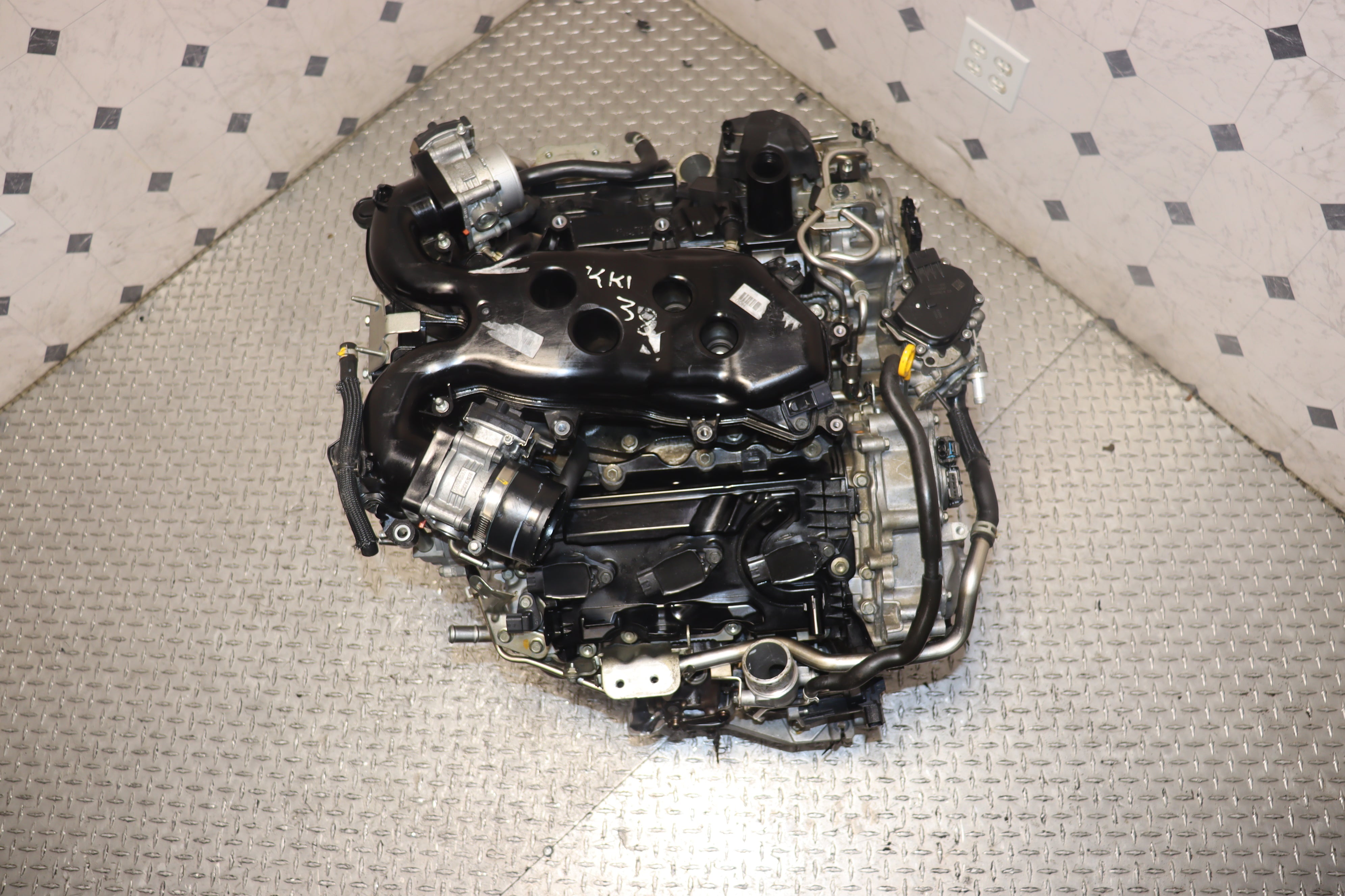 JDM VR30DDTT 3.0L Twin Turbo Engine for 2017-2021 Infiniti Q50 Q60 RWD | 300HP Performance Motor | Perfect for Engine Replacement & Performance Upgrades