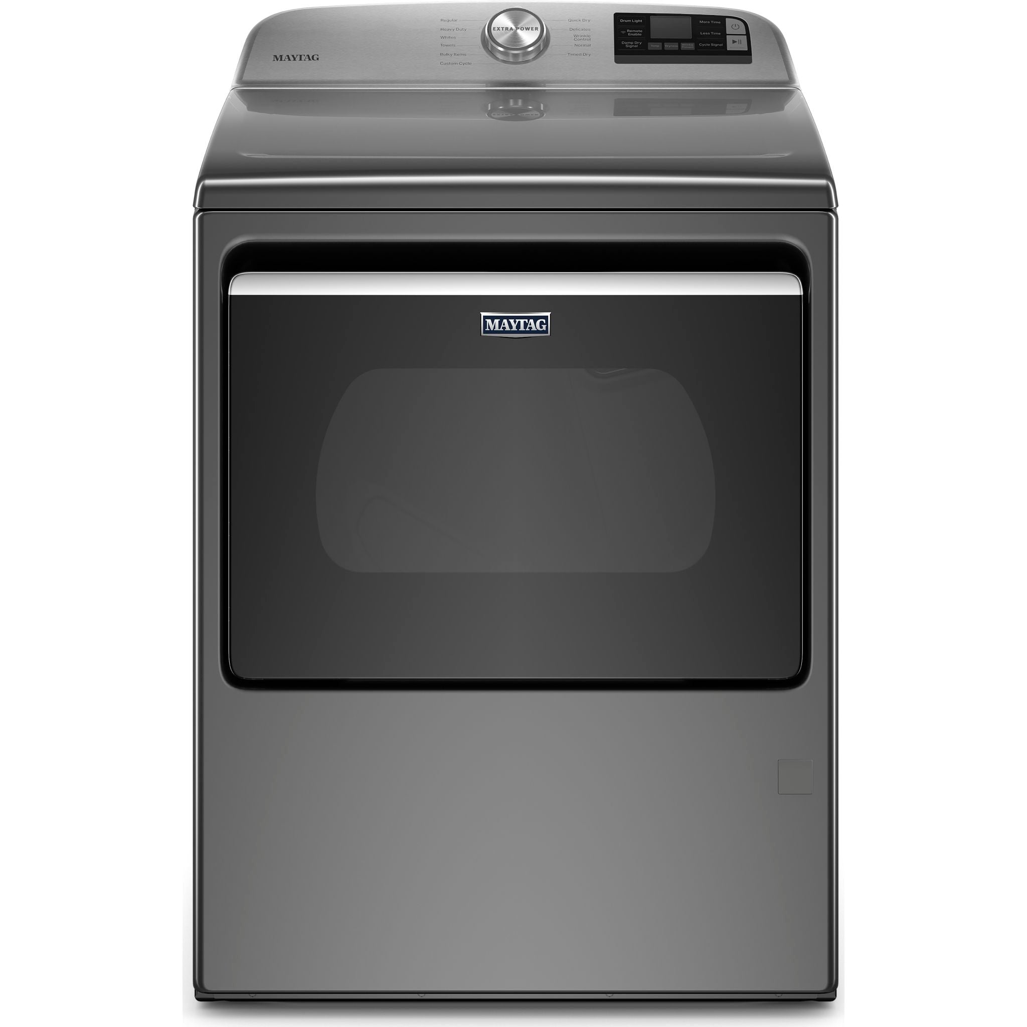 Maytag MGD6230HC Gas Dryer - 7.0 Cu. Ft. Capacity, Metallic Slate Finish - Perfect for Large Families & Laundry Rooms | Fast Drying & Energy Efficient