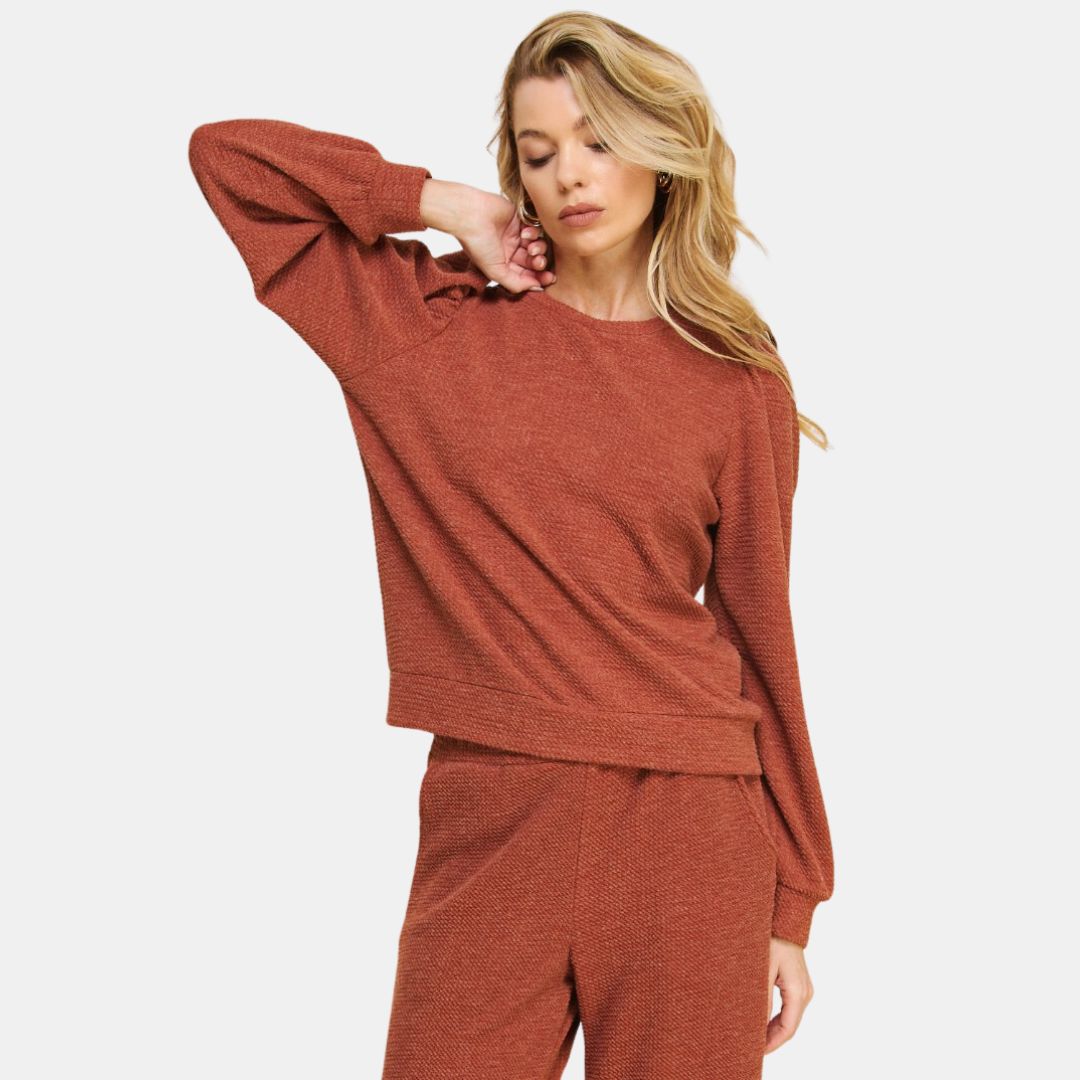 Ari Brown Sweater for Women - Soft & Cozy Knit Pullover for Fall & Winter - Perfect for Casual Outfits, Office Wear & Date Nights