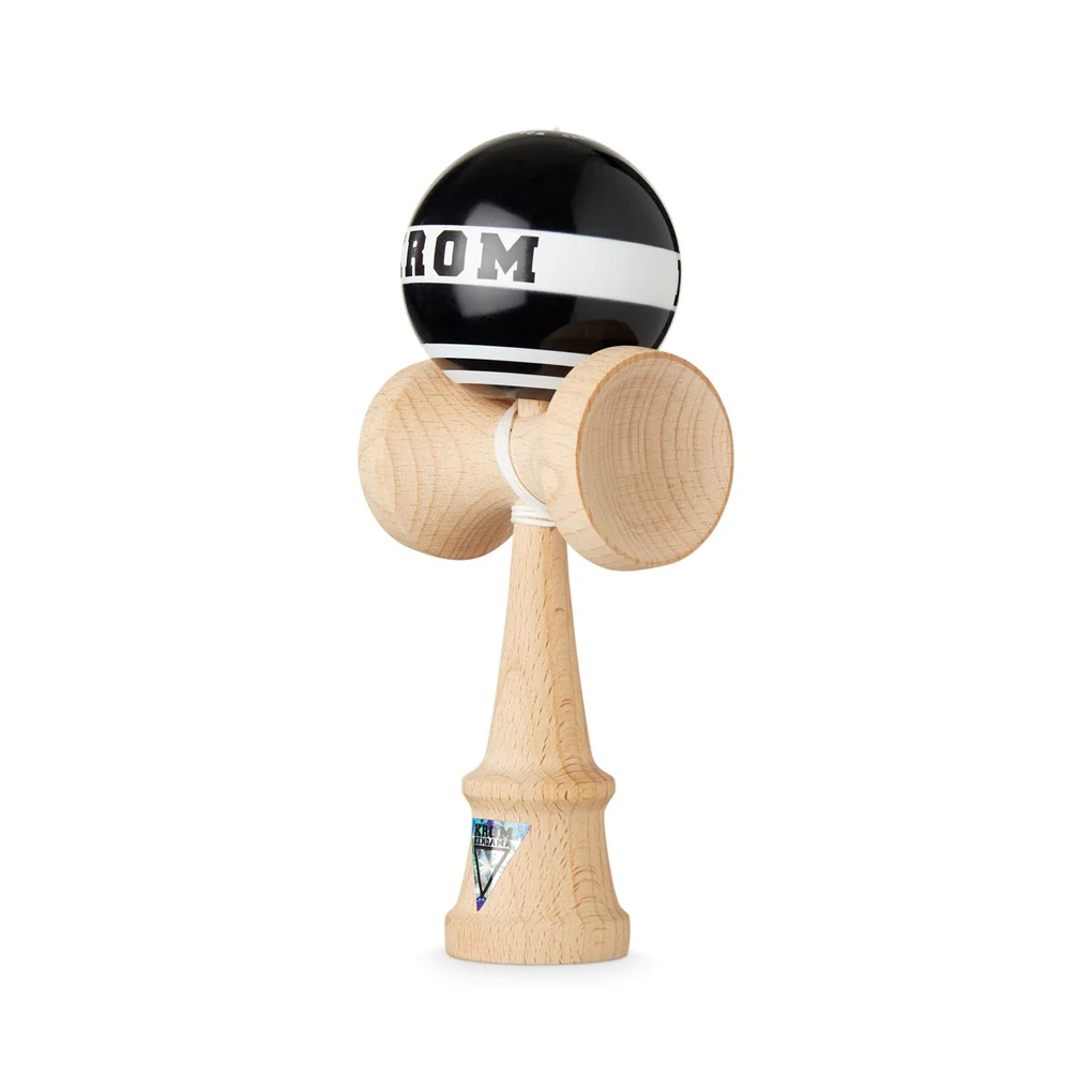 Krom Strogo Kendama - Premium Wooden Skill Toy for Beginners & Pros - Perfect for Juggling, Tricks, and Stress Relief