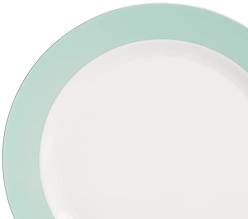 Rio in White & Pearled Turquoise Blue