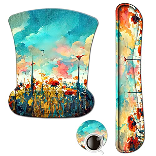 Oil Painting Flowers Plants