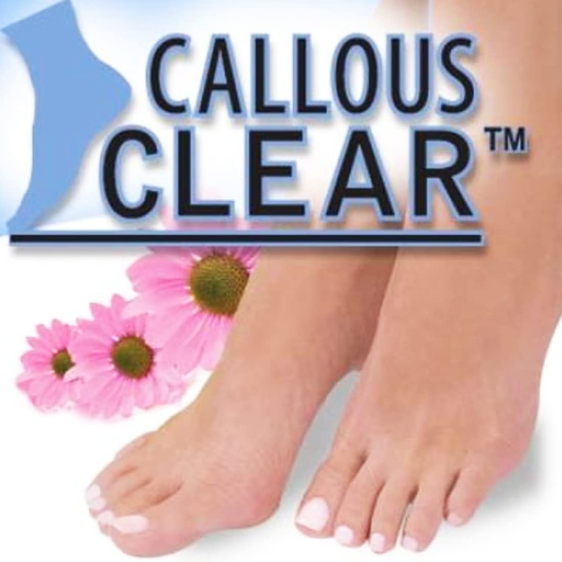 Callous Clear Foot Treatment Kit - Deluxe Foot Cream & Heel Balm with Scraper & File for Smooth Soft Feet | Cracked Heel Repair, Dry Skin Care, Pedicure at Home