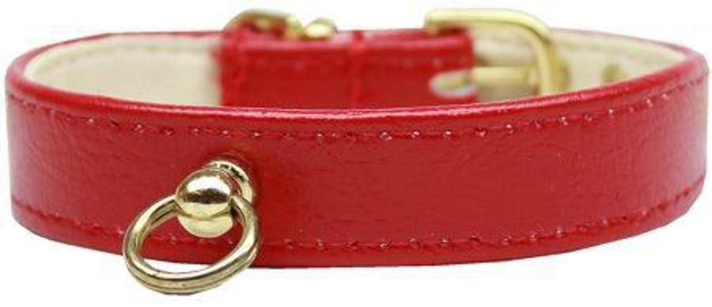 Pink Dog Collar for Small Dogs and Puppies - #70 Plain Blank Pet Collar for Training, Walking, and Everyday Use