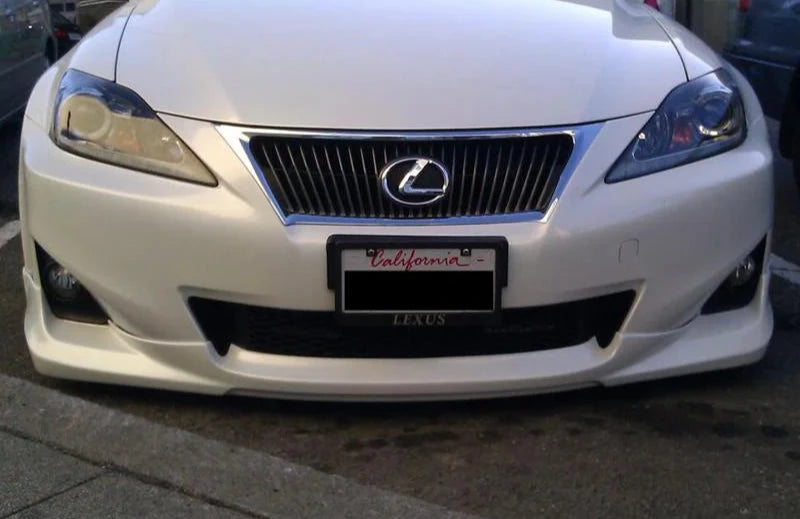 2011-2013 Lexus IS250 IS350 S-Style Front Bumper Lip Spoiler - Polypropylene (PP) Material - Aggressive Styling Upgrade for Enhanced Aerodynamics & Sporty Look - Perfect for Car Enthusiasts & Street Racing