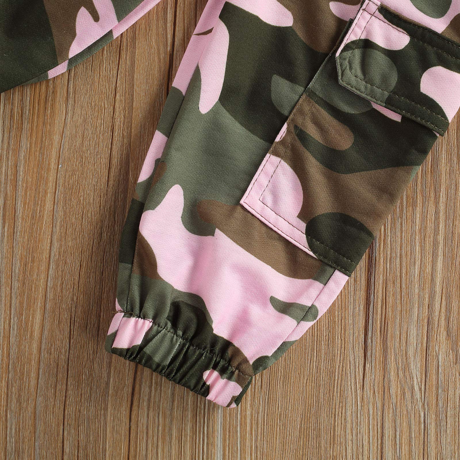 CIYCUIT Toddler Girl Summer Outfit - Blessed Letter Print Tank Top & Camo Pants Set | Cute Casual Playwear for Beach, Park & Daily Activities