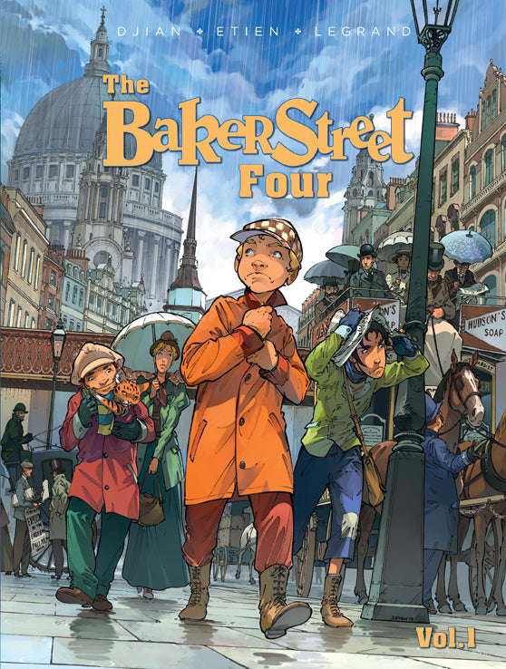 The Baker Street Four, Vol. 1 - Mystery Graphic Novel | Sherlock Holmes Inspired Adventure | Perfect for Comic Book Lovers & Mystery Readers