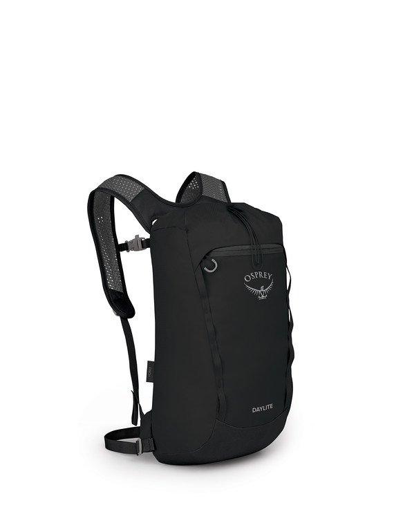 Osprey Daylite Cinch Everyday Backpack - Lightweight Hiking & Travel Daypack for Men & Women - Perfect for Commuting, School & Outdoor Adventures (Black)