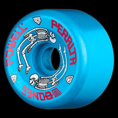 Powell Peralta Reissue G-Bones Skateboard Wheels - Blue | High-Performance Wheels for Street & Park Skating