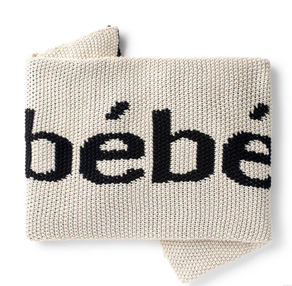 DOMANI BEBE Soft Knit Baby Blanket - Ultra Cozy & Breathable for Newborns & Toddlers (One Size) - Perfect for Nursery, Swaddling, Stroller & Travel