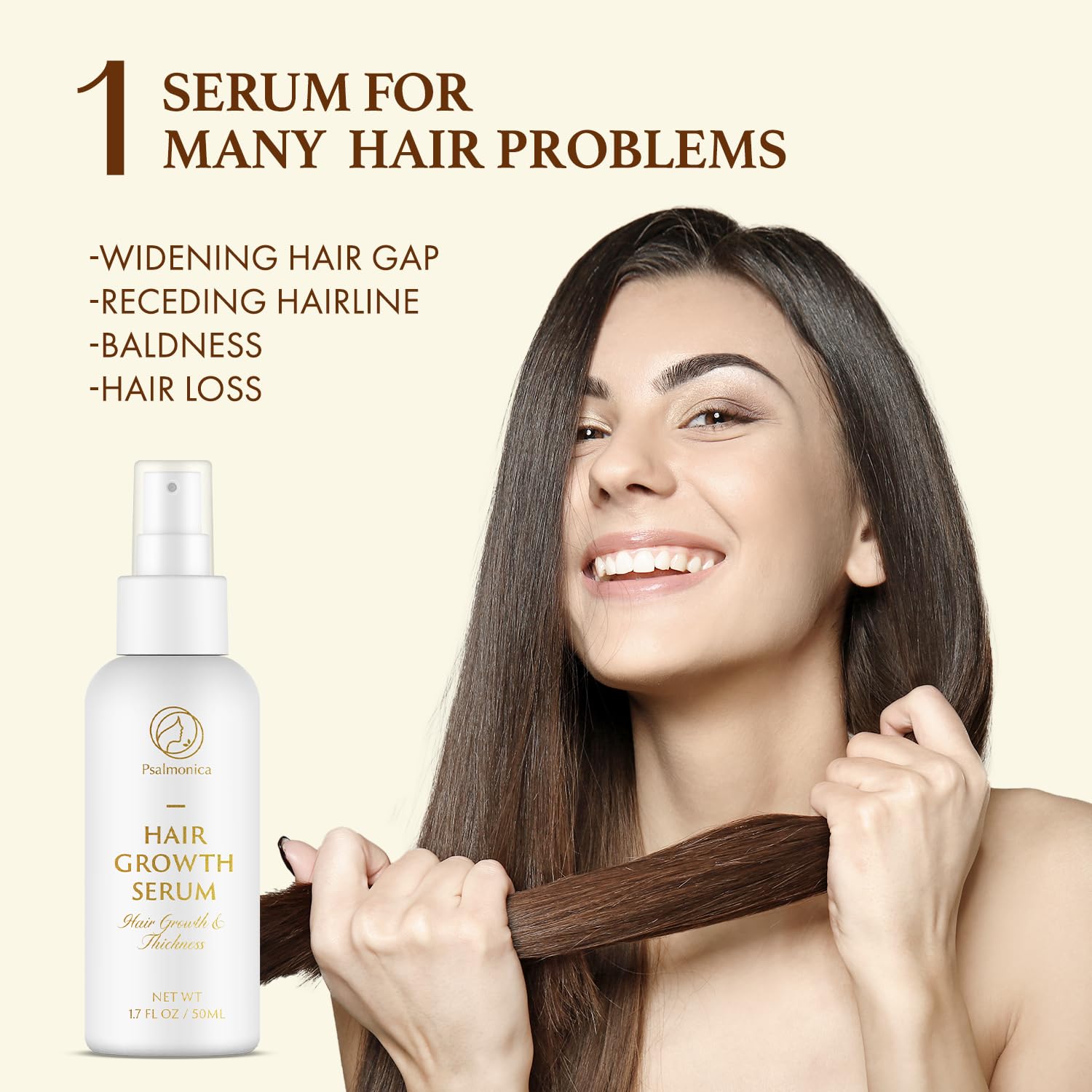 Rosemary & Batana Hair Growth Serum with Biotin & Castor Oil - 50ml Natural Hair Thickening Treatment for Women & Men | Reduce Hair Loss & Promote Growth | Perfect for Daily Hair Care & Scalp Nourishment