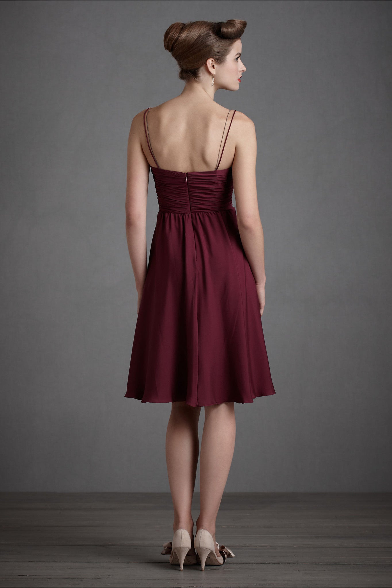 BHLDN Couplet Dress in Berry - Elegant Wedding Guest Dress for Special Occasions & Formal Events