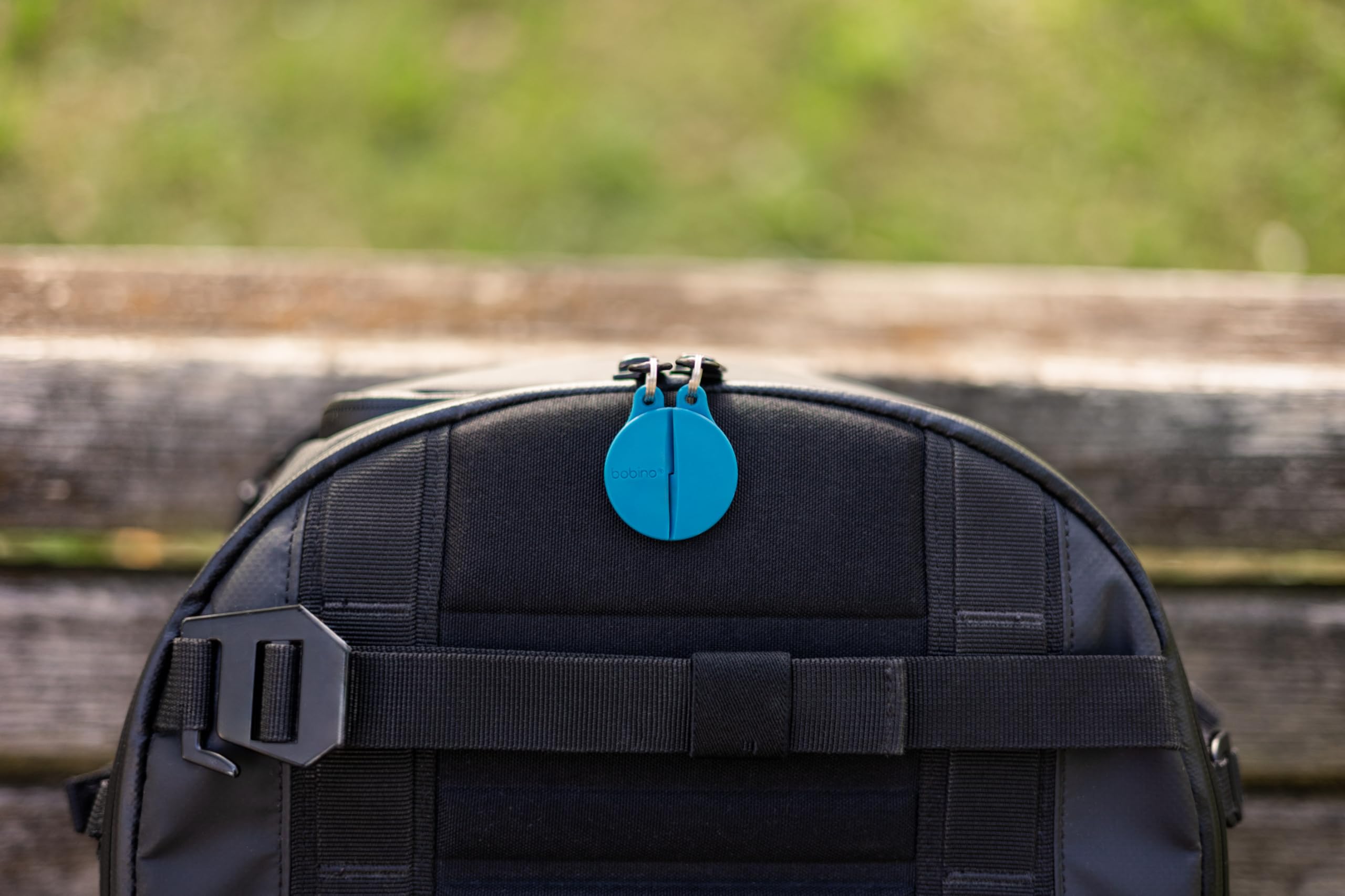 Bobino Zipper Clip - 2 Pack Anti-Theft Zipper Locks for Backpacks, Luggage & Travel Bags | Secure Zipper Clips for Travel Safety | Perfect for Backpack Security, Suitcase Protection & Theft Prevention While Traveling, Camping or Commuting