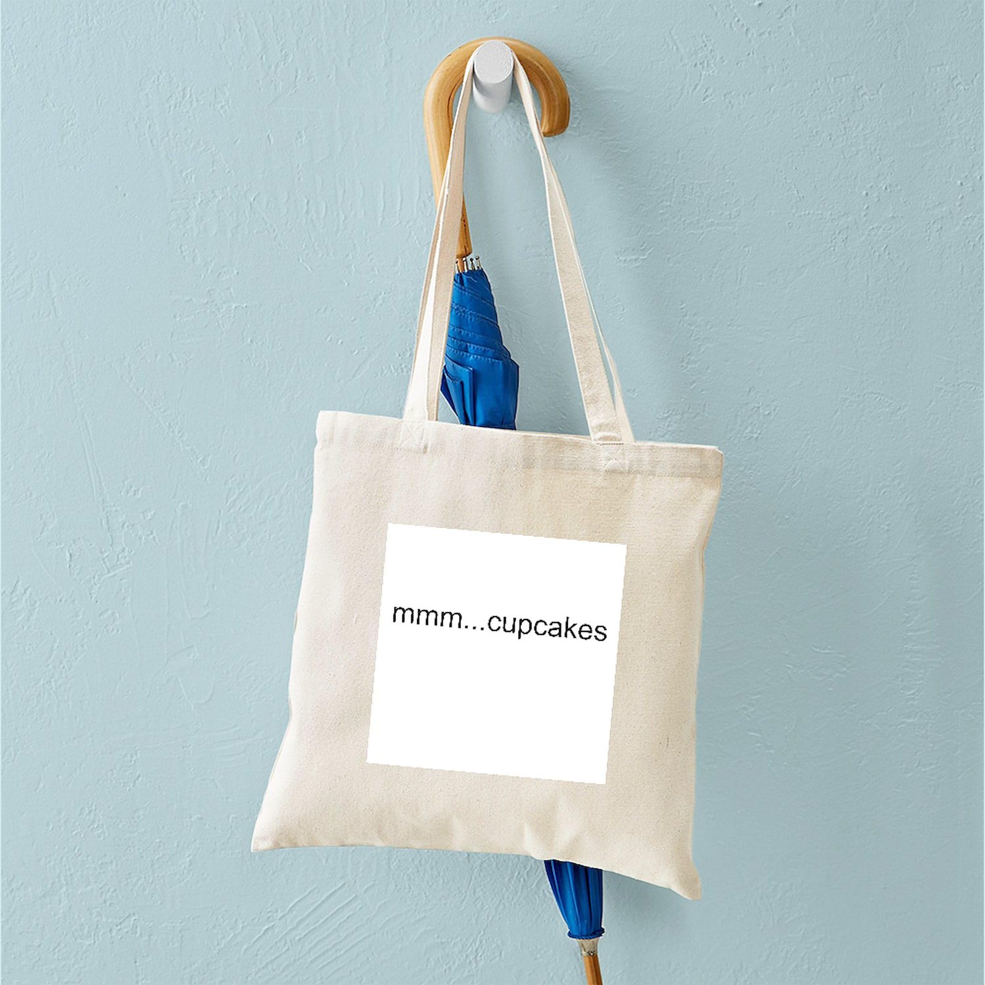 Stylish CafePress CUPCAKES Canvas Tote Bag - Eco-Friendly Reusable Shopping Bag for Groceries, Beach & Daily Use