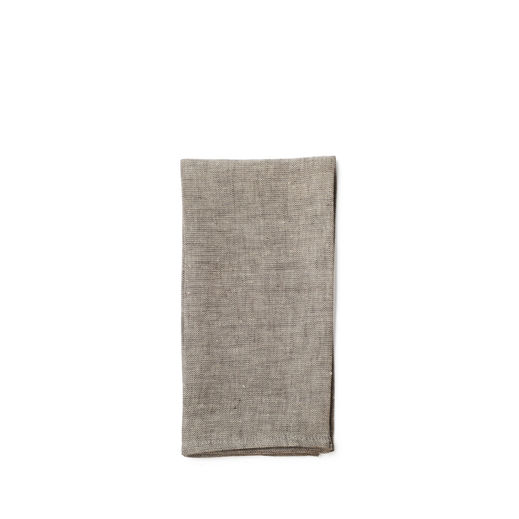 Premium Linen Hopsack Napkins Set of 2 - Moro Brown Color - Elegant Dinner Table Decor for Formal Dining & Special Occasions