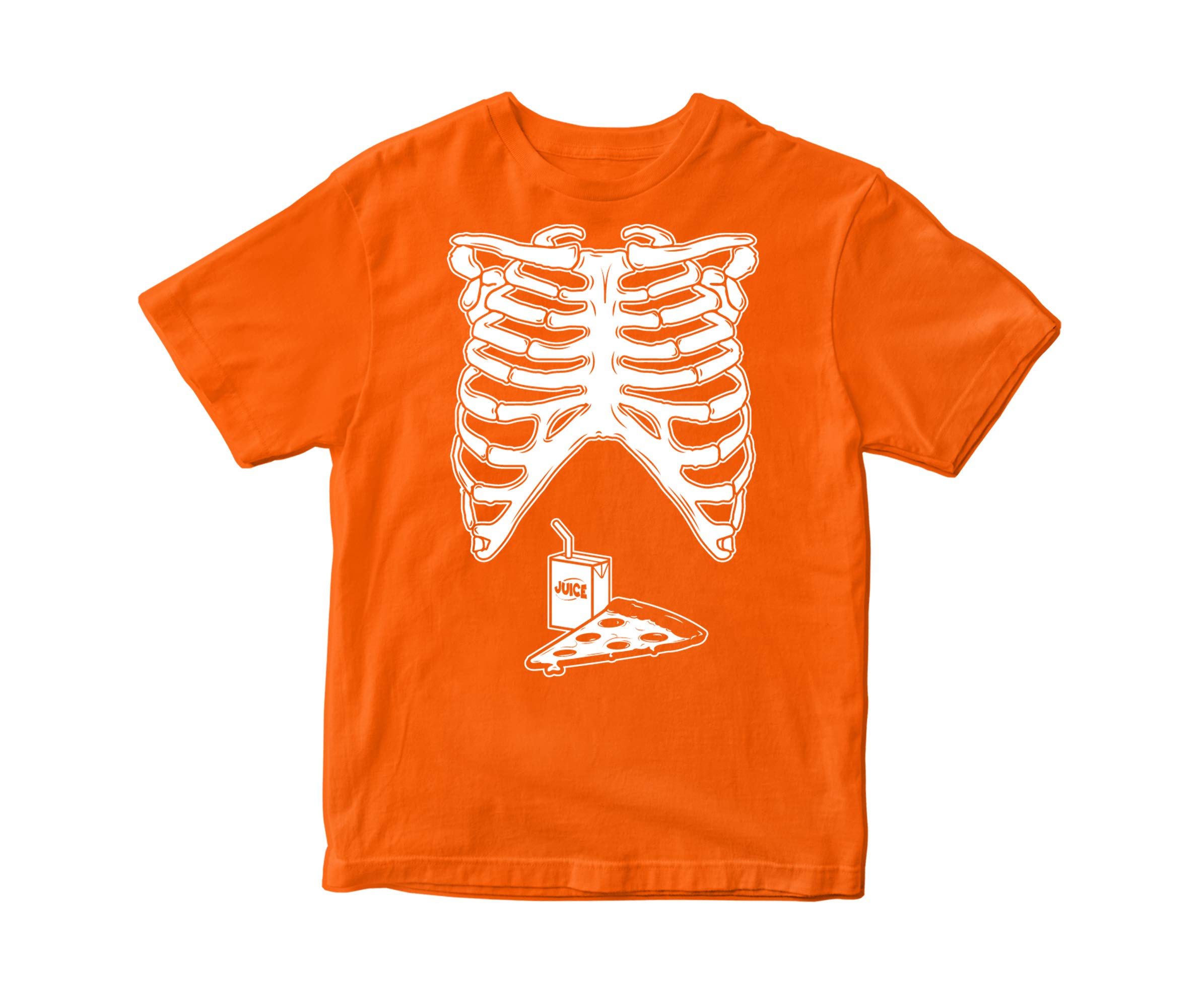 Skeleton Halloween Costume Matching Family Shirts - Beer & Pizza Candy Theme for Couples, Kids & Group Outfits - Perfect for Halloween Parties, Trick or Treating & Spooky Family Photos
