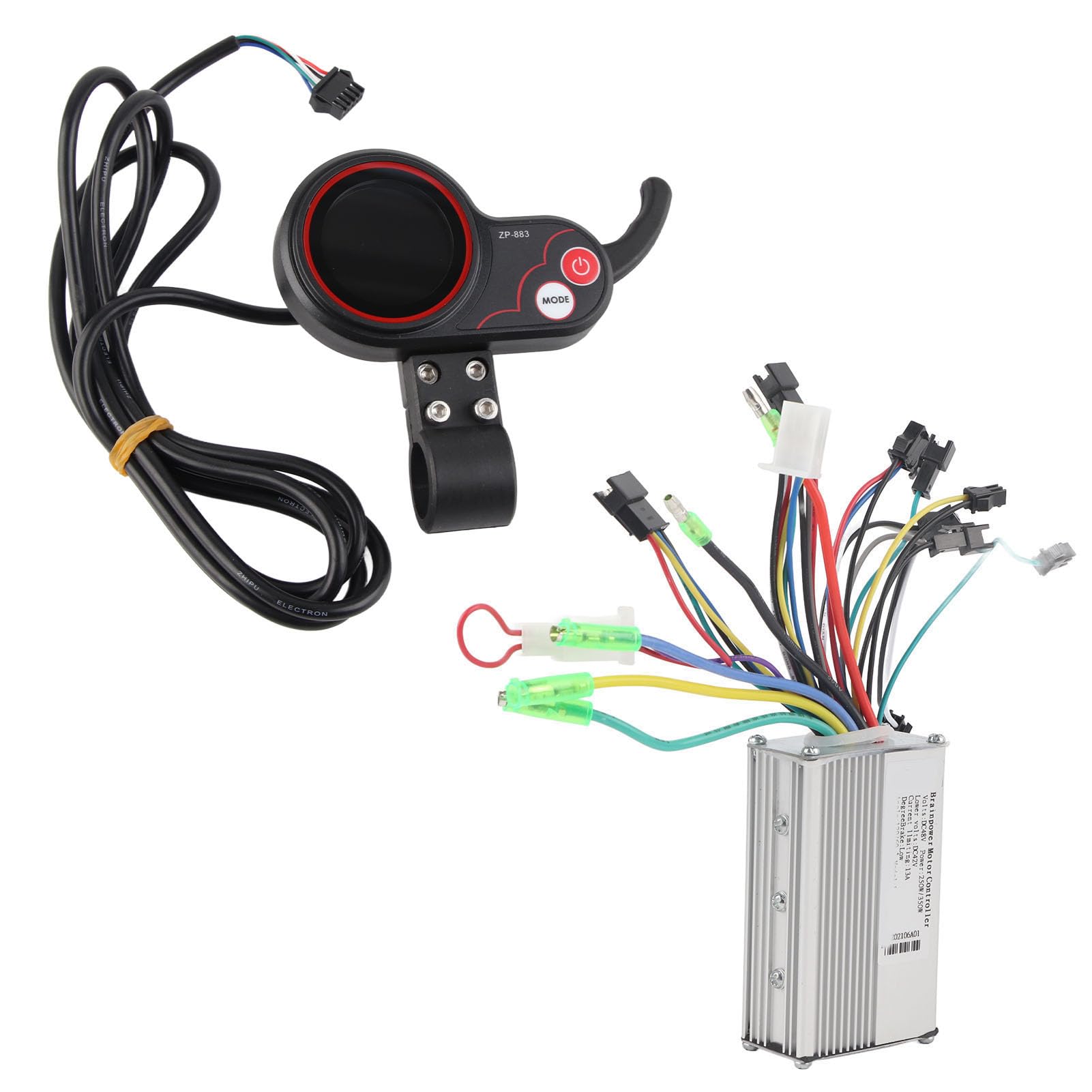48V 1000W Brushless Motor Controller with LED Display - Electric Scooter Speed Controller for Commuting & Outdoor Riding