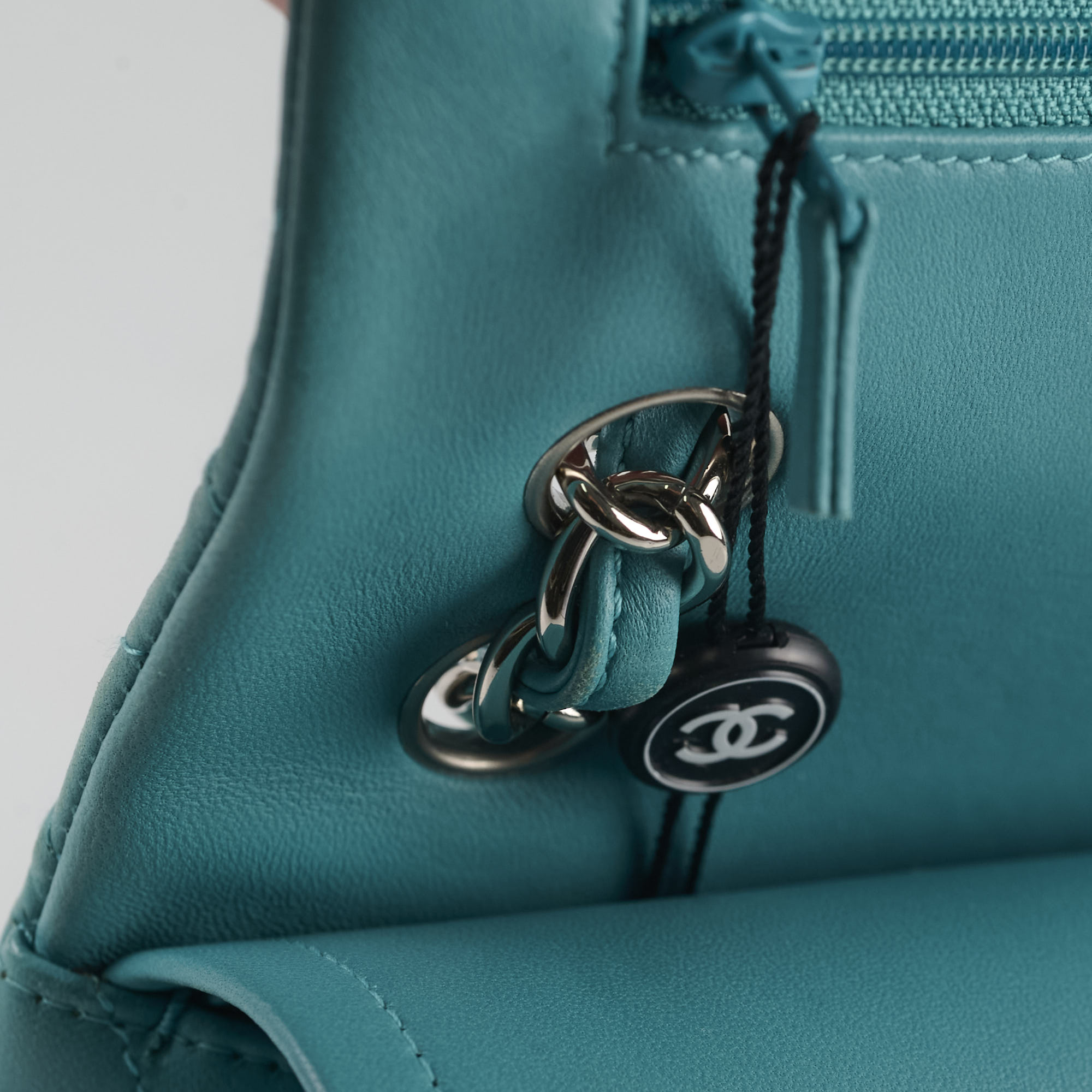 Chanel Jumbo Double Flap Lambskin Blue Leather Shoulder Bag - Luxury Designer Handbag for Women | Perfect for Work, Evening Events & Special Occasions