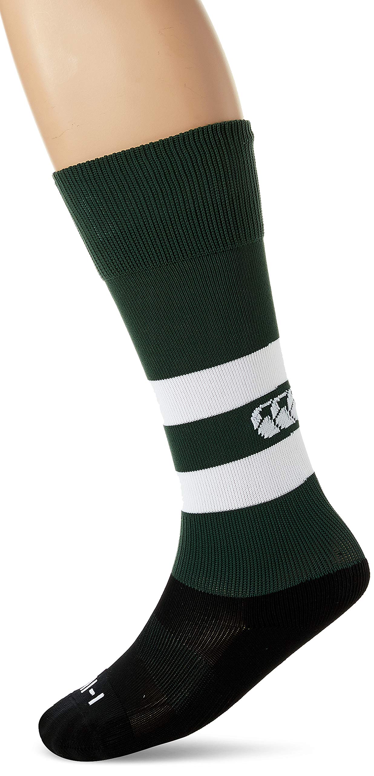 Canterbury Men's Team Hooped Rugby Socks - Breathable & Durable Performance Socks for Rugby, Football & Training - Pack of 1 Pair - Perfect for Sports, Gym & Casual Wear