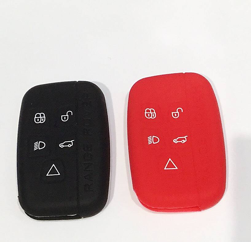 Durable Silicone Rubber Key Fob Cover Protector for Range Rover - Waterproof & Shockproof Key Case for Car Keys Protection (Perfect for Outdoor, Travel & Daily Use)