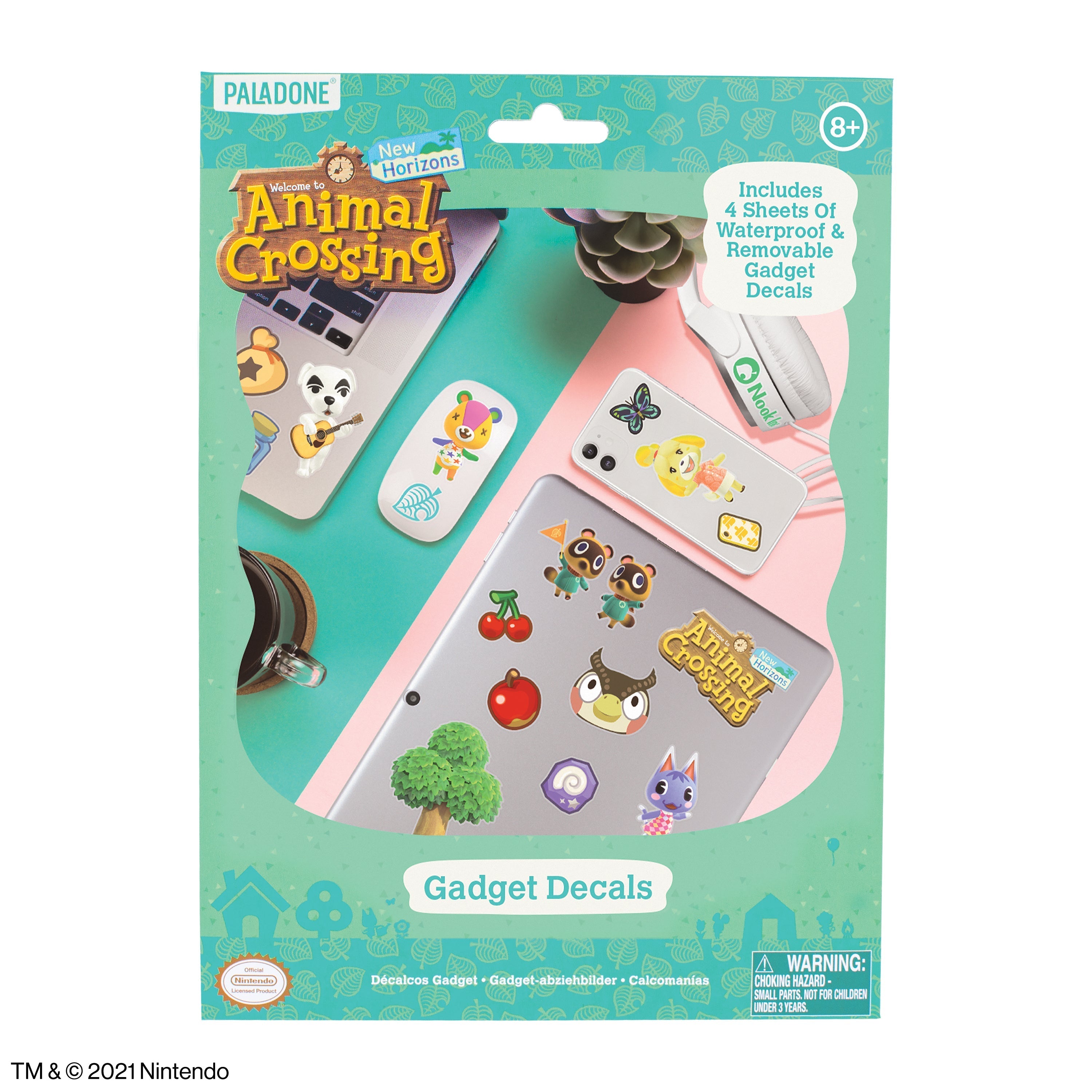 Animal Crossing Gadget Decals - Cute Nintendo Switch & Phone Skins - Perfect for Gaming Accessories & Personalizing Devices