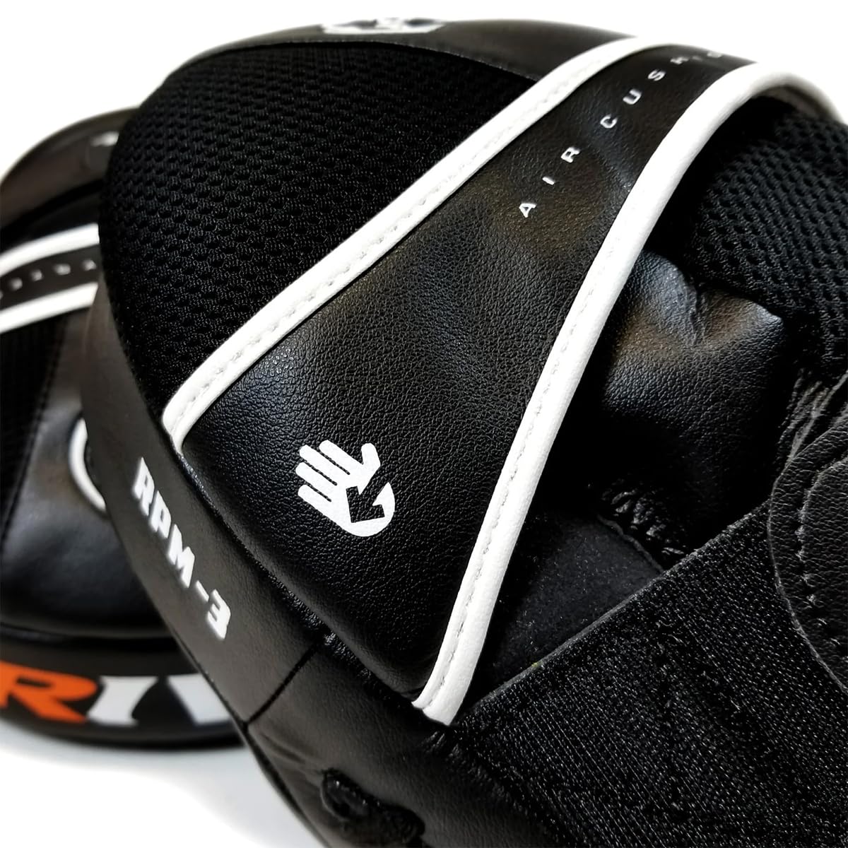RIVAL Boxing RPM3 2.0 Air Punch Mitts - Premium Training Mitts with Inner Catcher’s Grip, 2.5