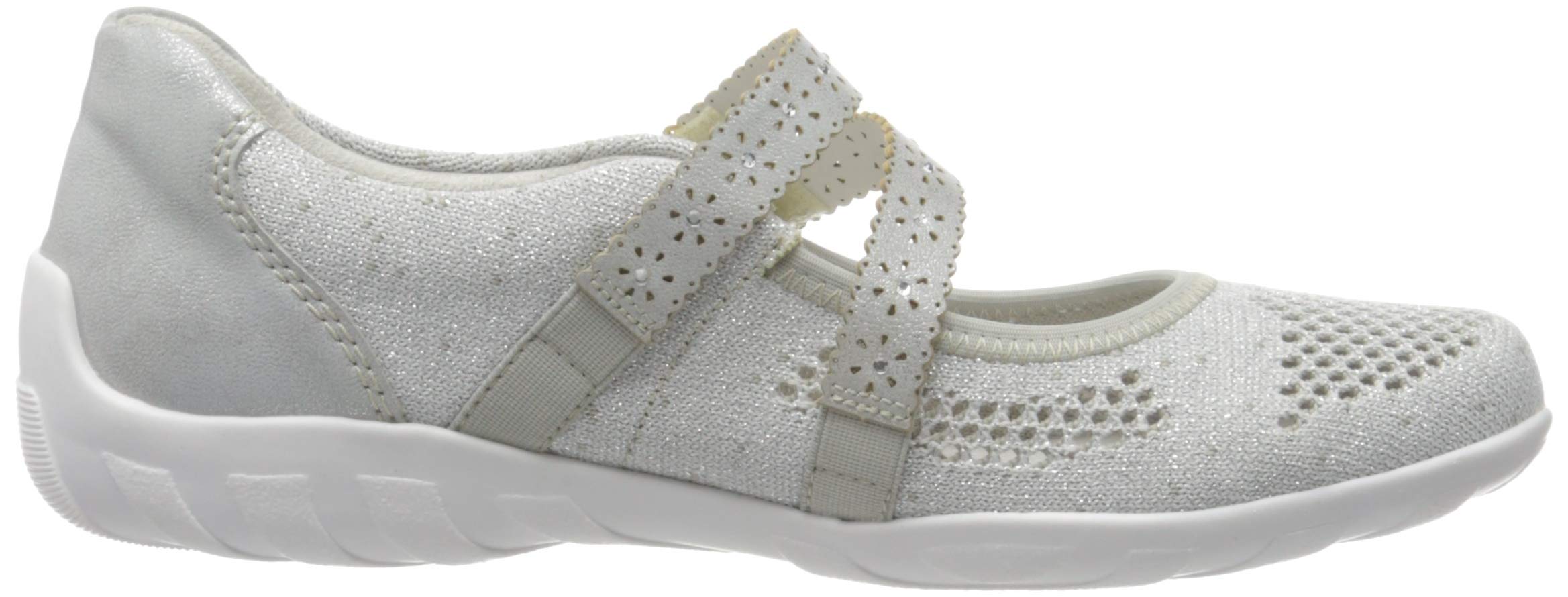Rieker Women's Comfortable Ballet Flats - Lightweight Slip-On Shoes for Work, Travel & Casual Wear