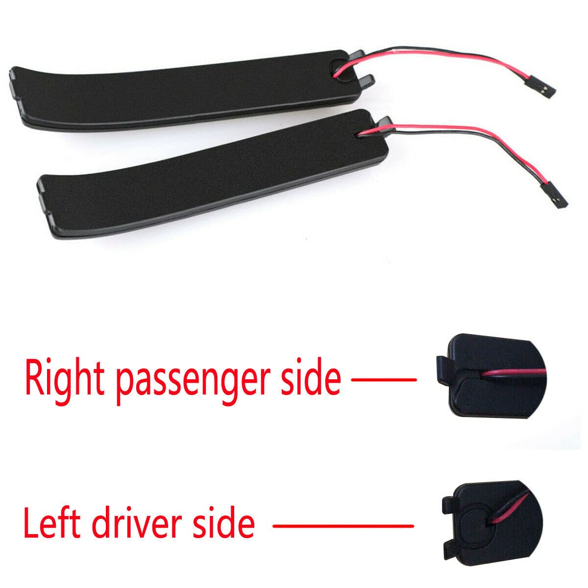 Smoked Lens Sequential LED Side Mirror Turn Signal Lights for 2009-2014 Ford F150 - Upgrade Your Truck's Safety & Style for Night Driving & Highway Use
